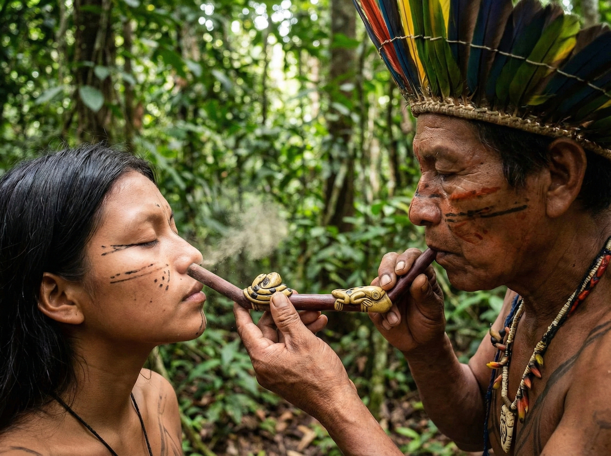 Rapé ceremonie psychonautika